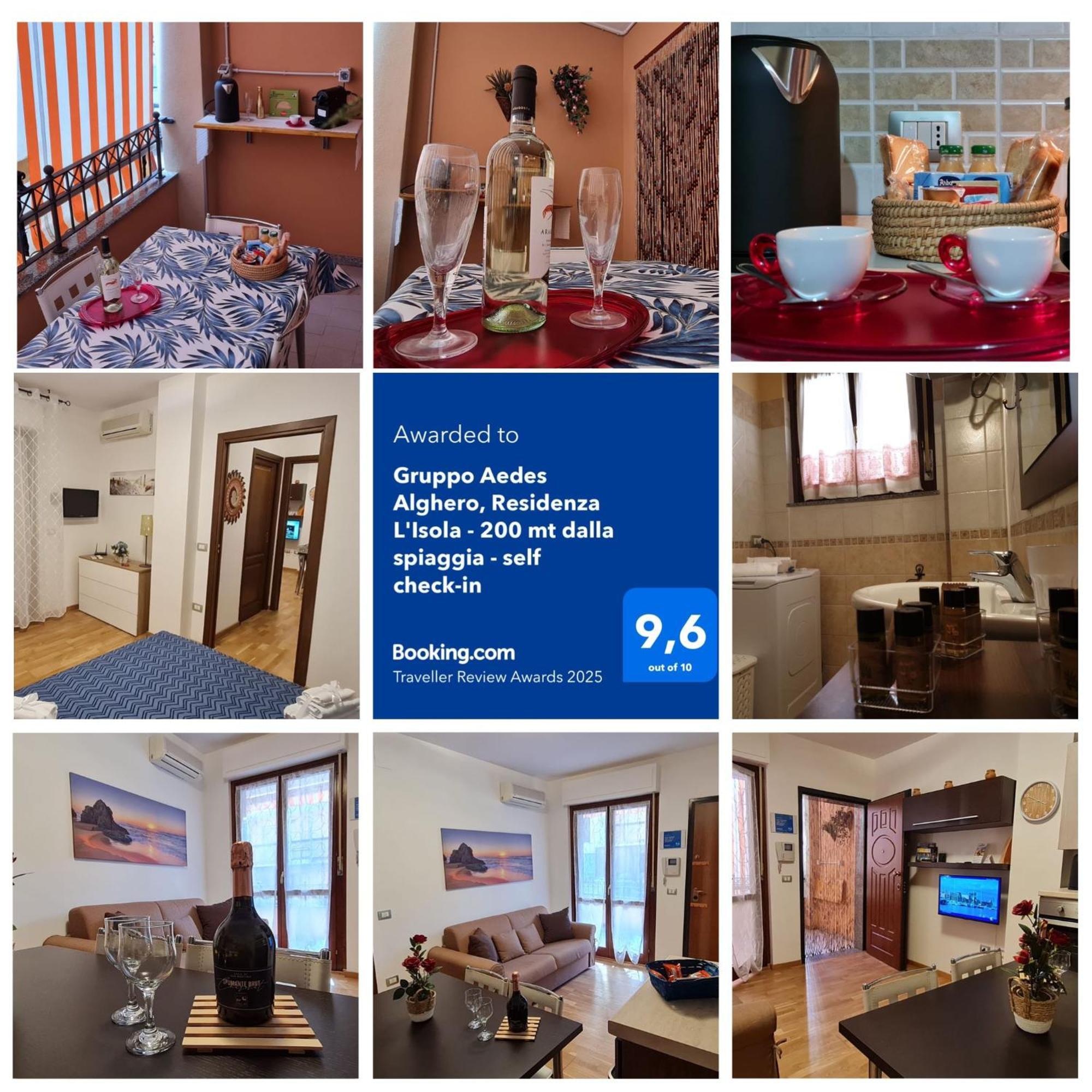 Gruppo Aedes Alghero, Residenza L'Isola - 200 Mt Dalla Spiaggia Exterior foto